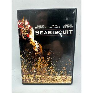 Seabiscuit DVD 2003 PG13 Tobey Maguire Jeff Bridges Chris Cooper Universal